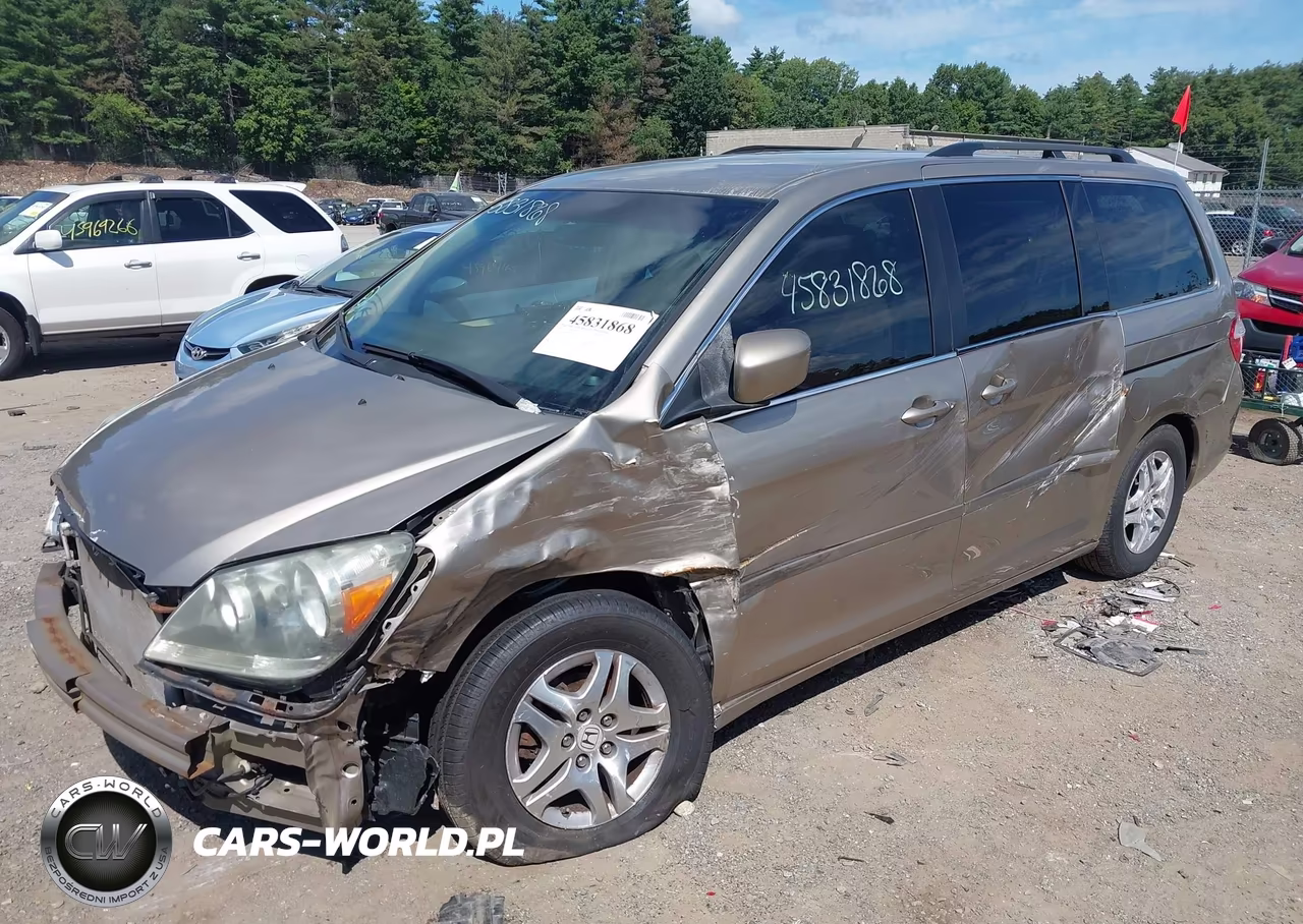 2007 Honda Odyssey Ex VIN:5FNRL38417B125009 - 2