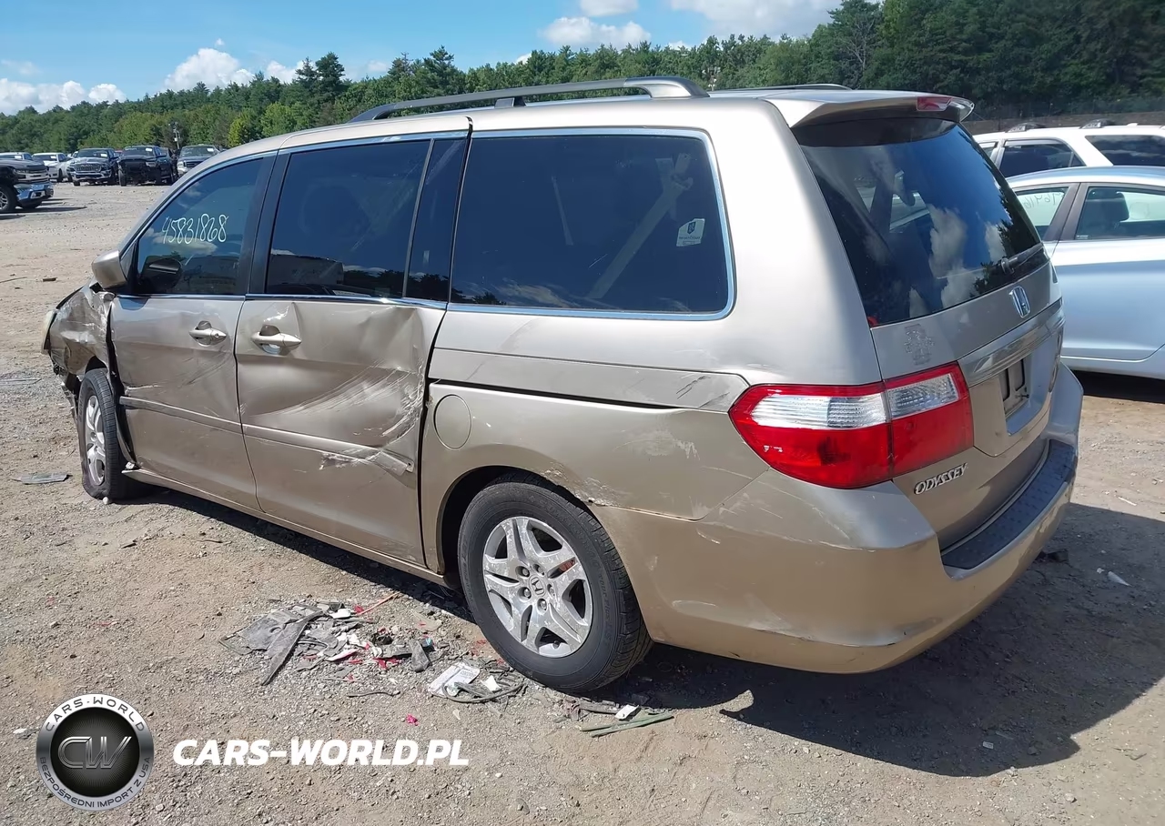 2007 Honda Odyssey Ex VIN:5FNRL38417B125009 - 3