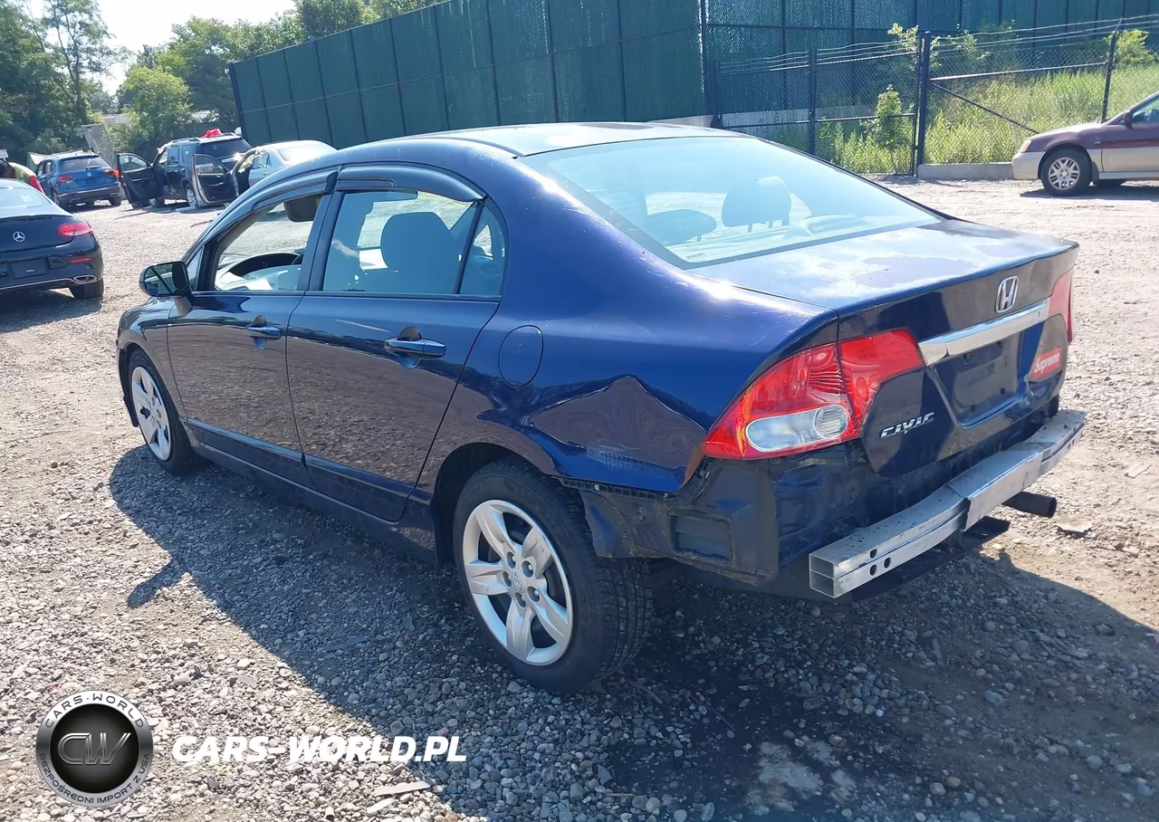 2011 Honda Civic Lx VIN:2HGFA1F54BH550124 - 3