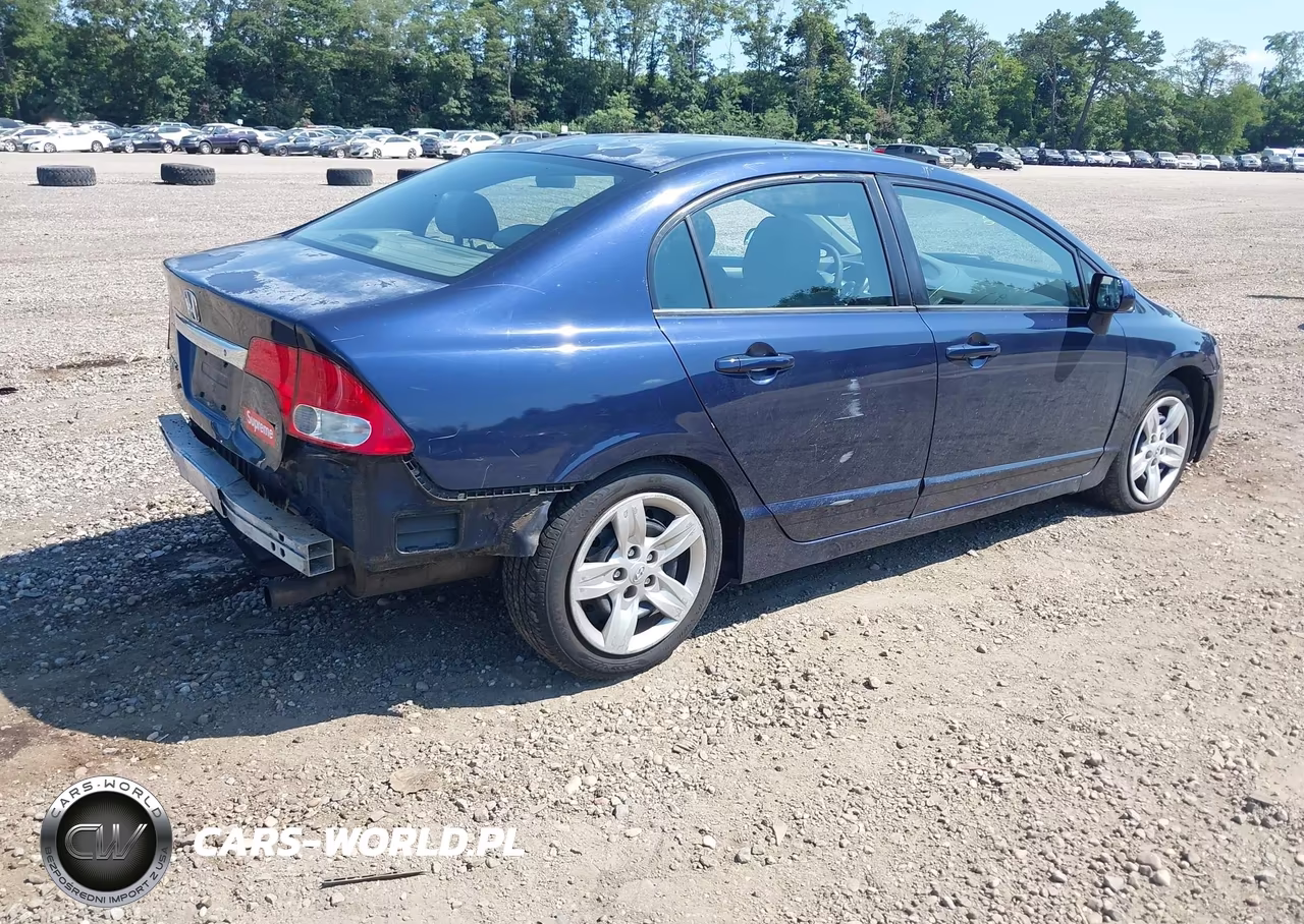 2011 Honda Civic Lx VIN:2HGFA1F54BH550124 - 4
