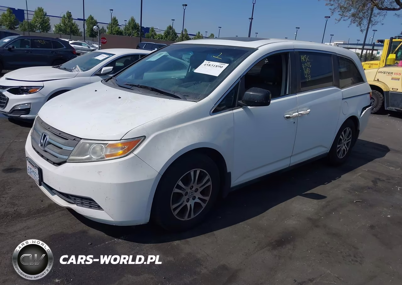 2012 Honda Odyssey Ex-L VIN:5FNRL5H64CB142796 - 2