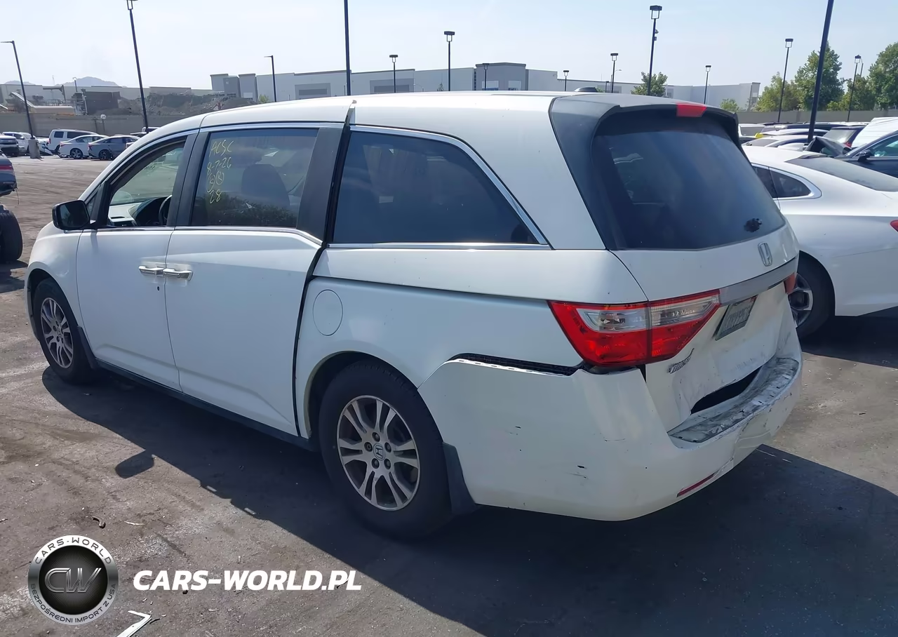 2012 Honda Odyssey Ex-L VIN:5FNRL5H64CB142796 - 3