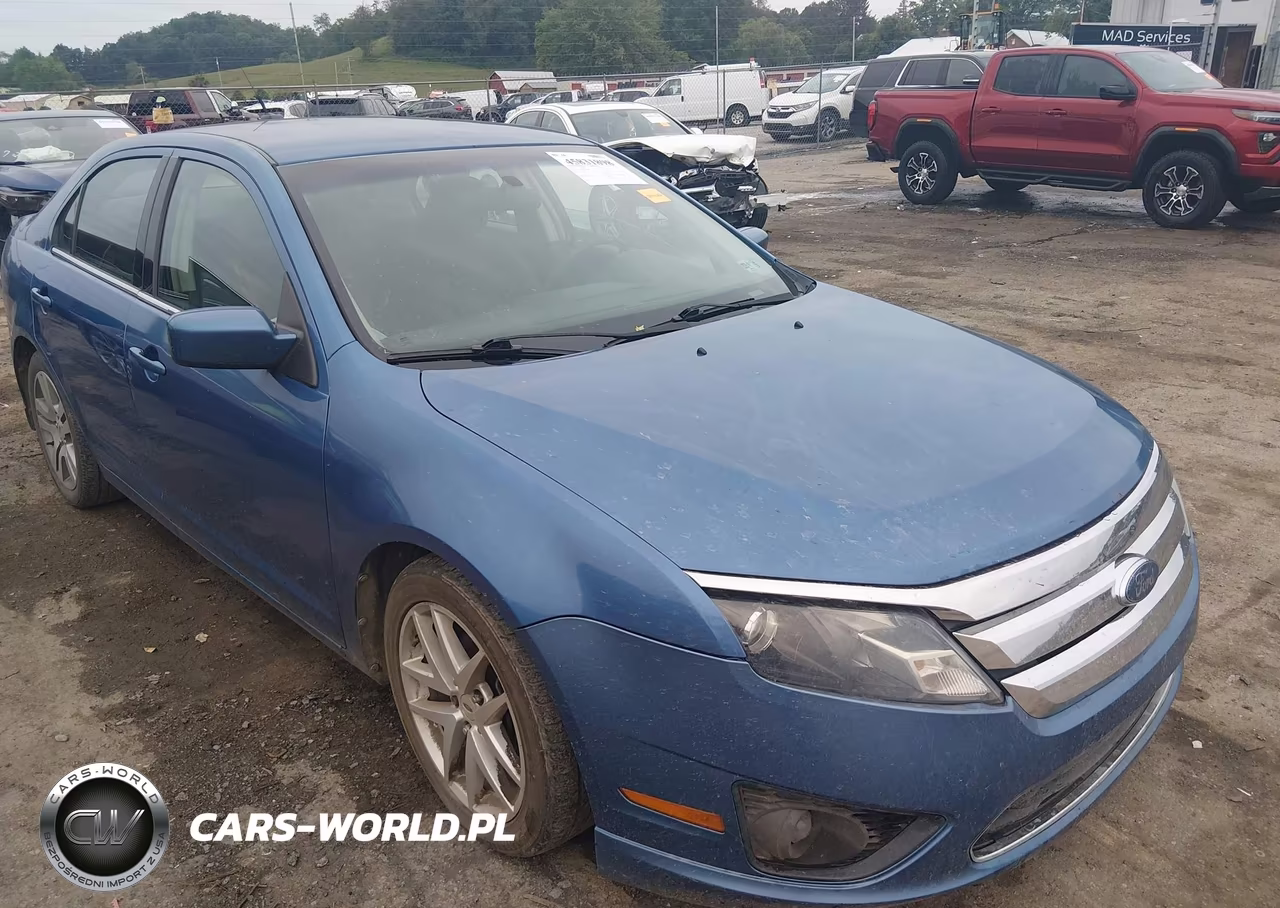 2010 Ford Fusion Se VIN:3FAHP0HA5AR258887 - 1