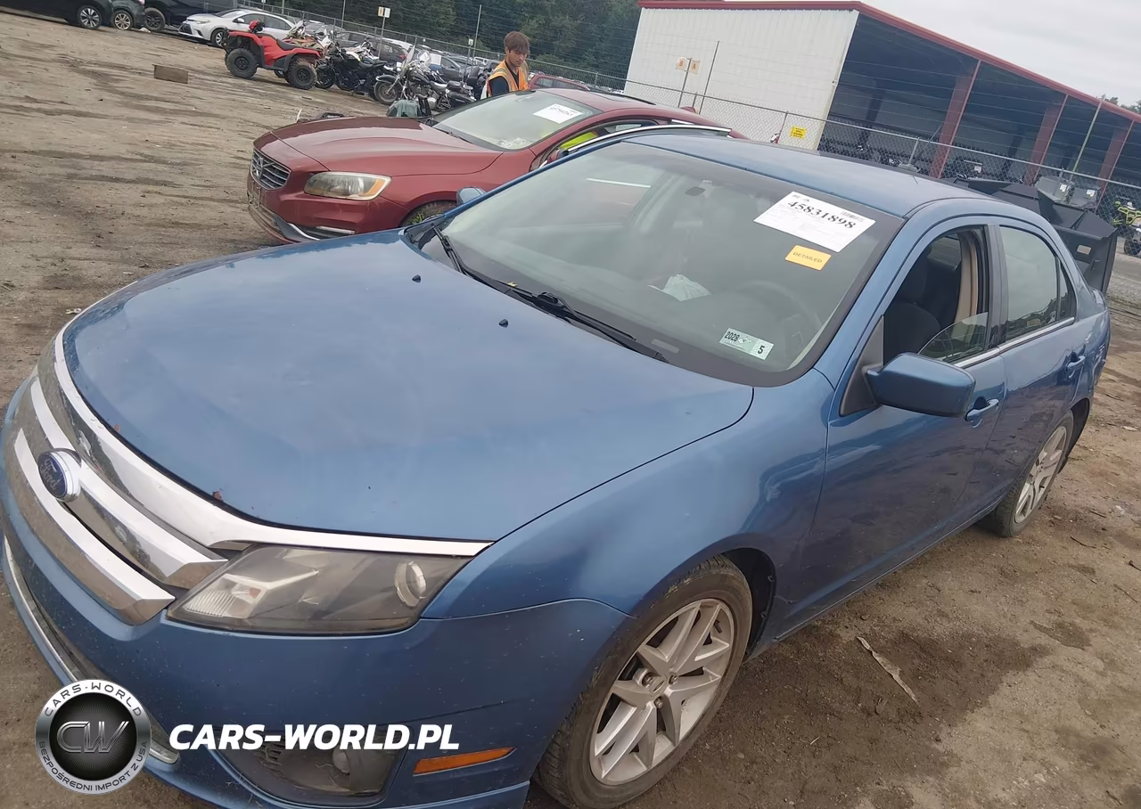 2010 Ford Fusion Se VIN:3FAHP0HA5AR258887 - 2