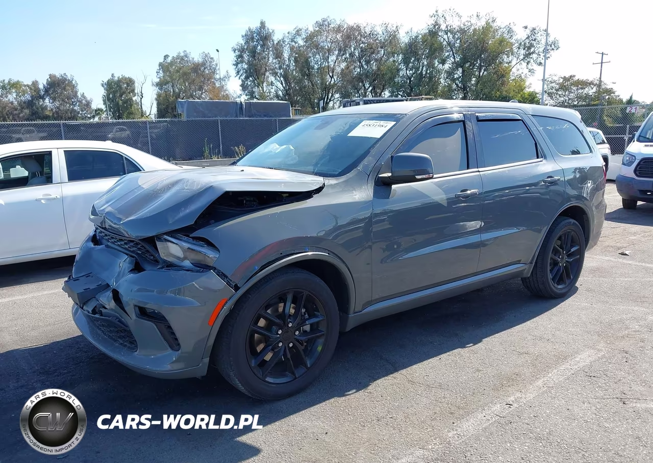 2021 Dodge Durango Gt Plus Awd VIN:1C4RDJDG5MC636748 - 2
