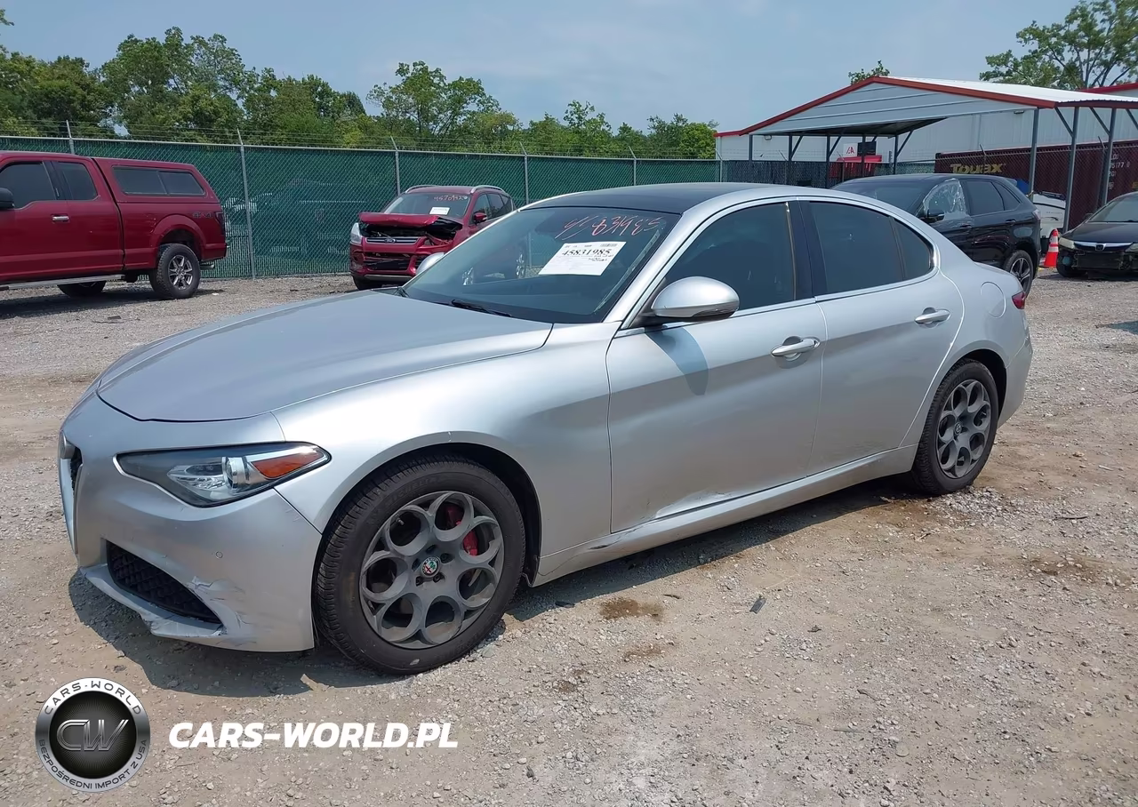 2017 Alfa Romeo Giulia Awd VIN:ZARFAEDN4H7545881 - 2