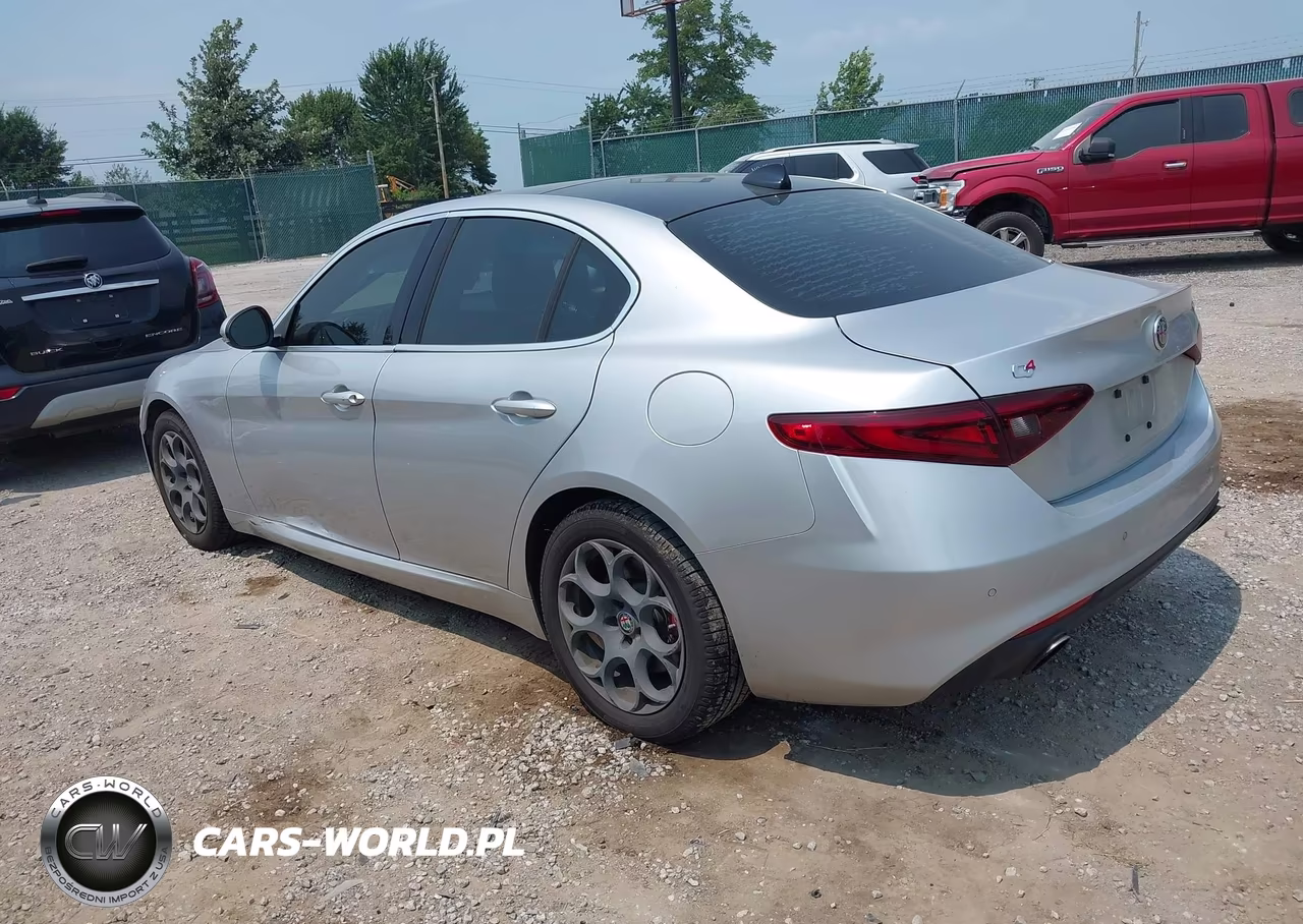 2017 Alfa Romeo Giulia Awd VIN:ZARFAEDN4H7545881 - 3