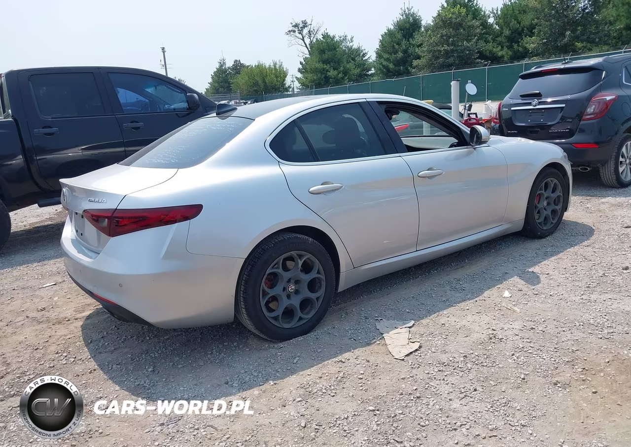 2017 Alfa Romeo Giulia Awd VIN:ZARFAEDN4H7545881 - 4