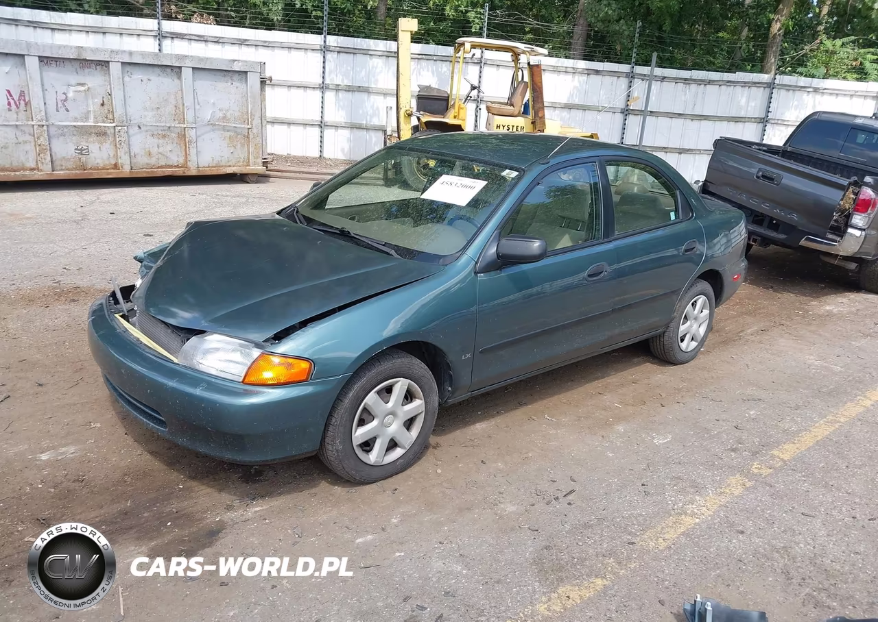 1998 Mazda Protege Dx-Lx VIN:JM1BC1418W0225123 - 2