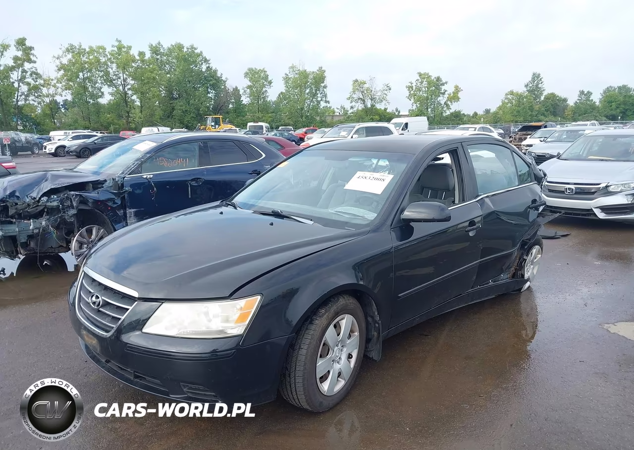 2009 Hyundai Sonata Gls VIN:5NPET46C69H542662 - 2