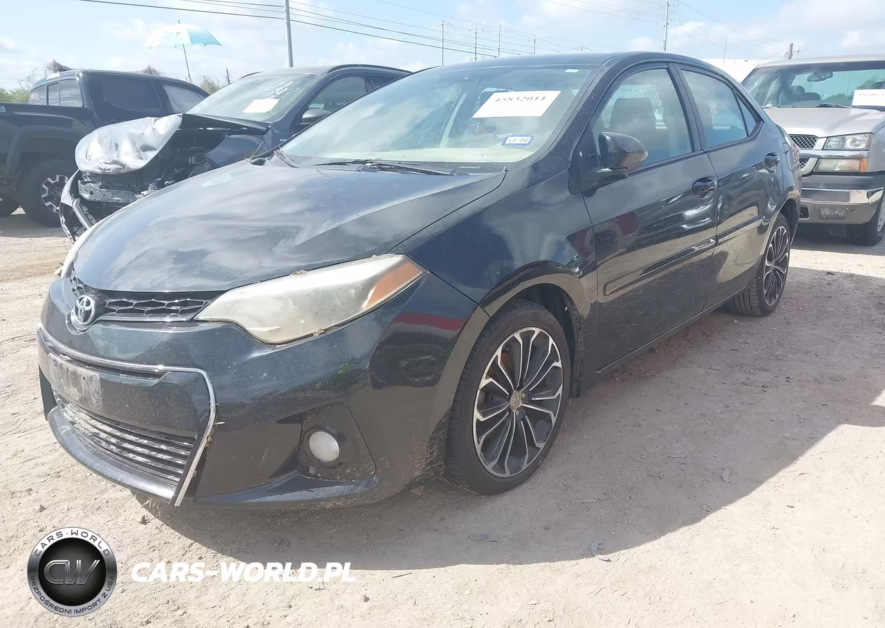 2015 Toyota Corolla S Plus VIN:5YFBURHE0FP333279 - 2