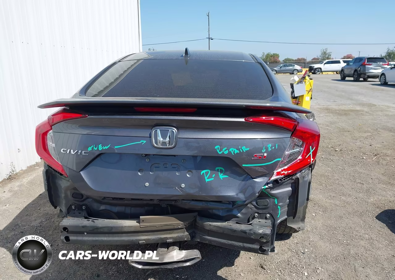 2019 Honda Civic Si VIN:2HGFC1E50KH703917 - 17