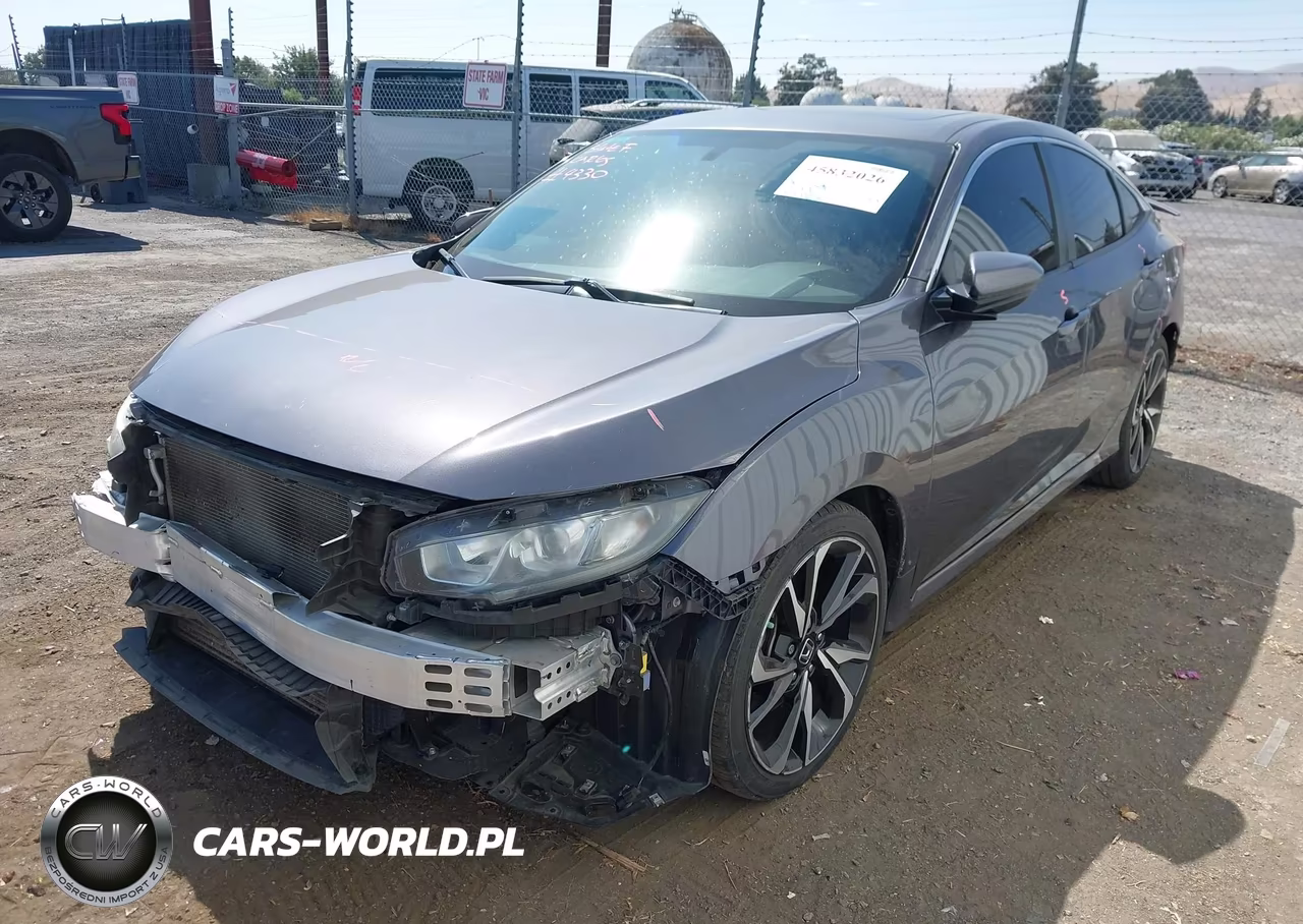 2019 Honda Civic Si VIN:2HGFC1E50KH703917 - 2