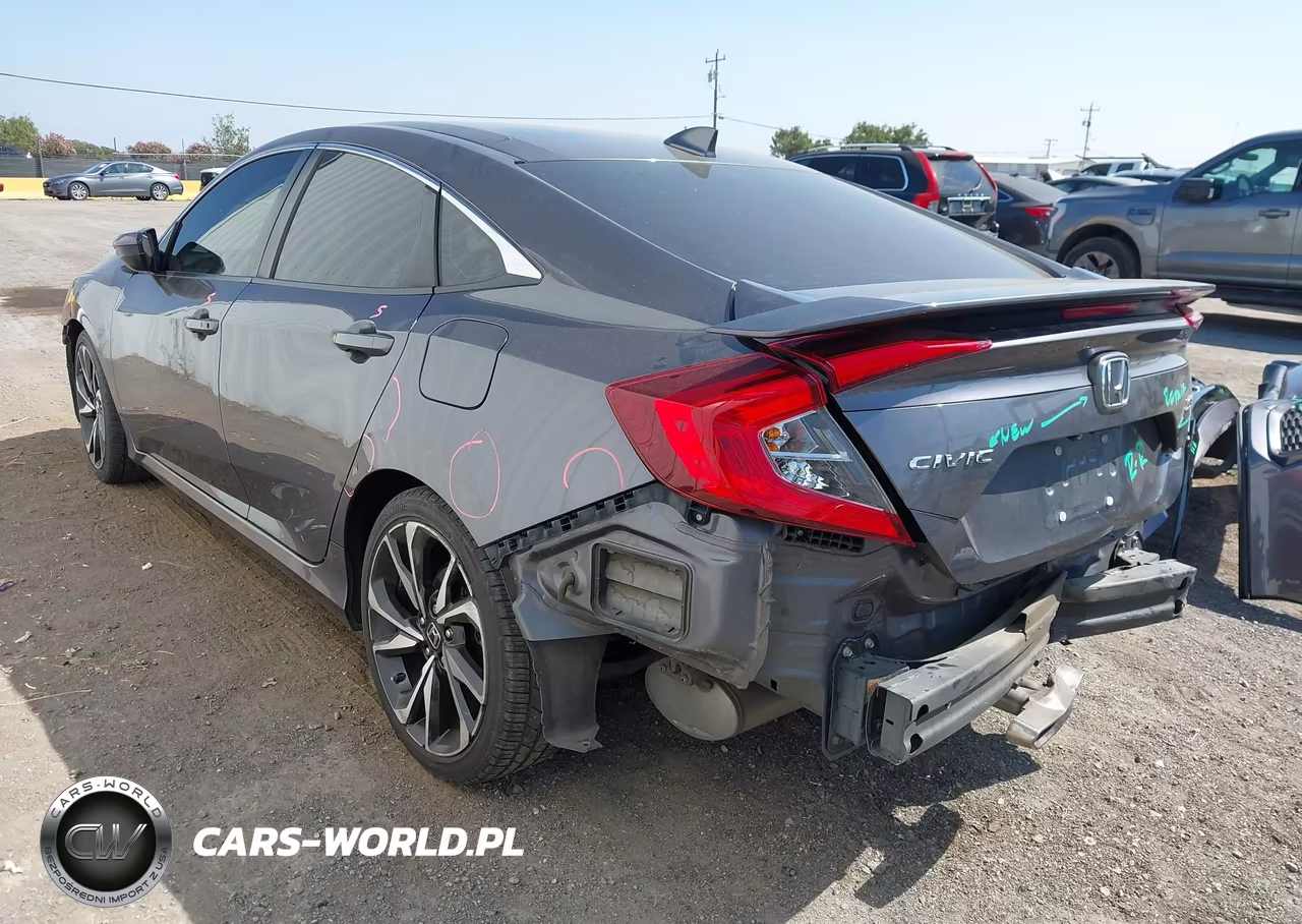 2019 Honda Civic Si VIN:2HGFC1E50KH703917 - 3