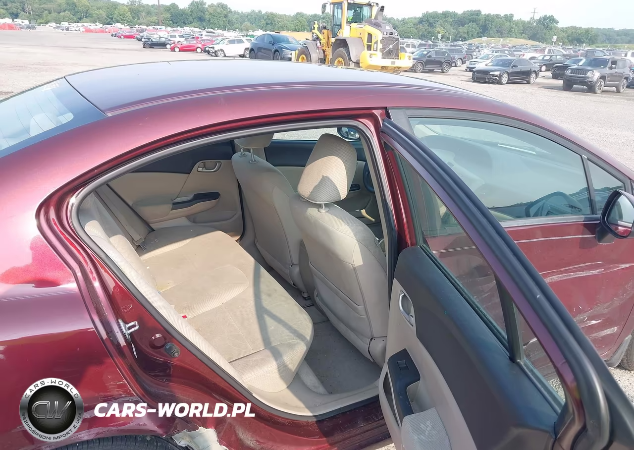 2012 Honda Civic Lx VIN:19XFB2F52CE350616 - 8
