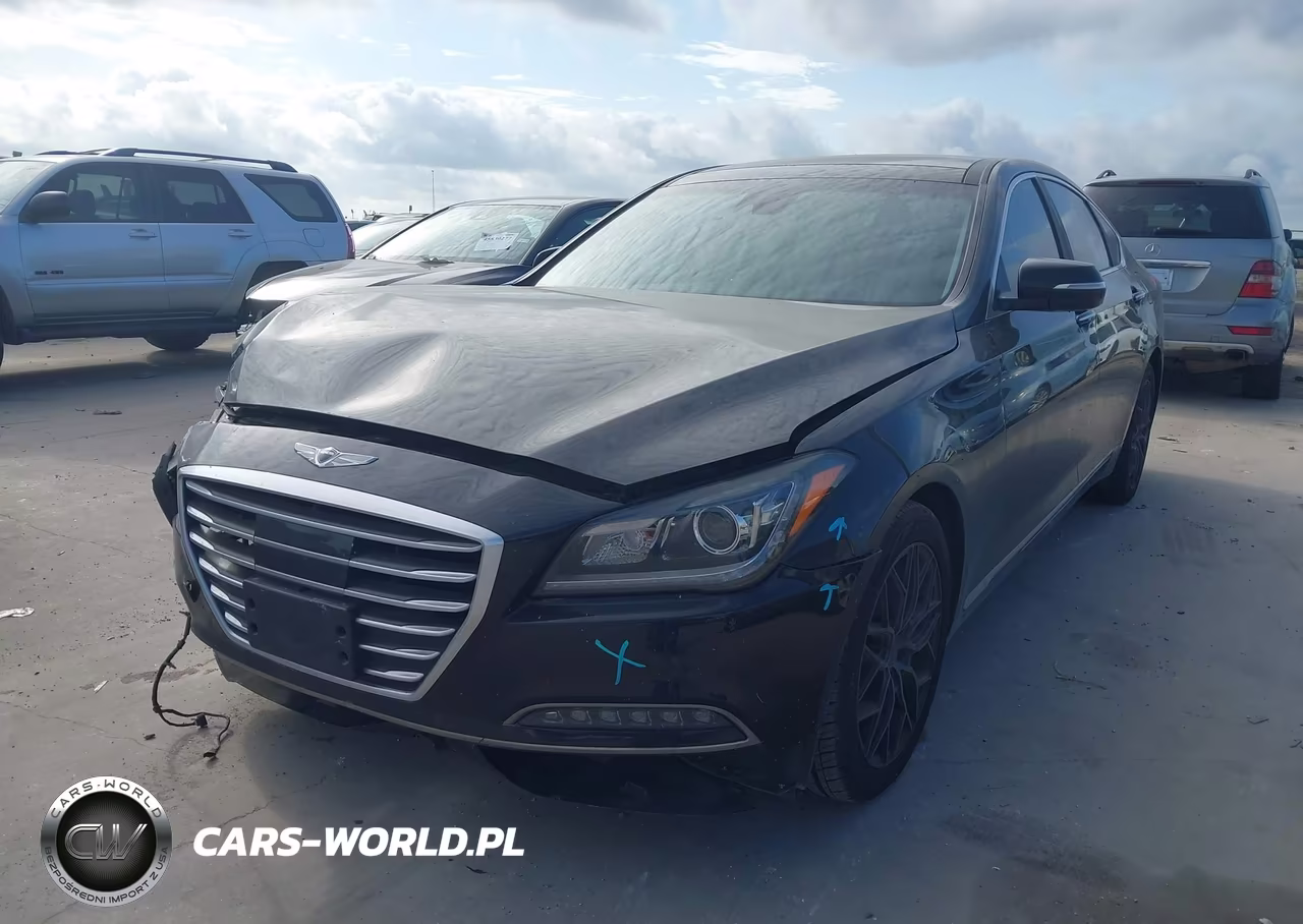 2017 Genesis G80 3.8 VIN:KMHGN4JE3HU206866 - 2