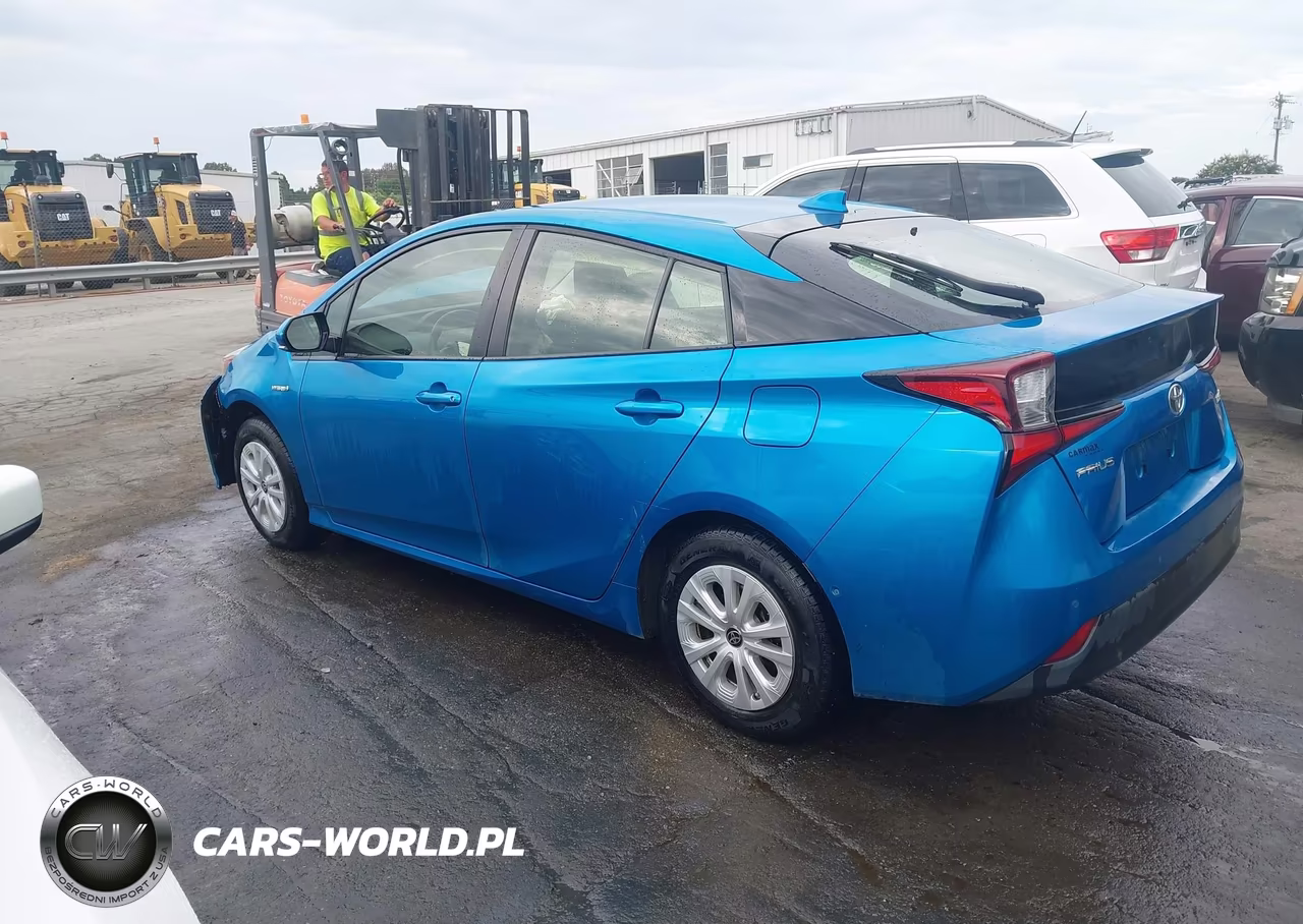 2019 Toyota Prius Le VIN:JTDKARFUXK3100600 - 14