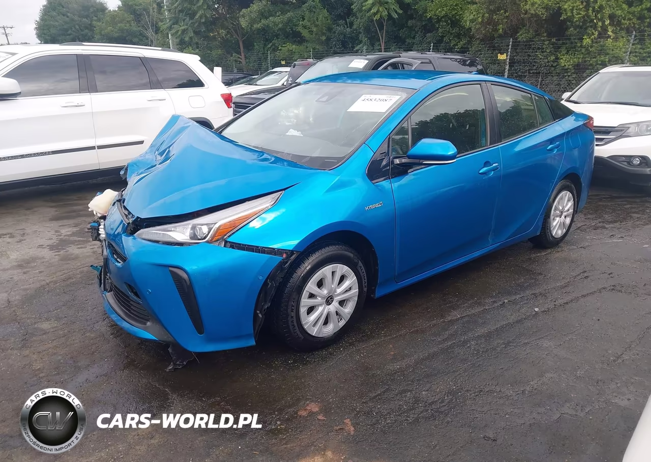 2019 Toyota Prius Le VIN:JTDKARFUXK3100600 - 2