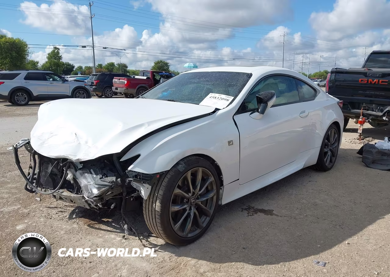 2021 Lexus Rc 300 F Sport VIN:JTHGA5BCXM5011398 - 2