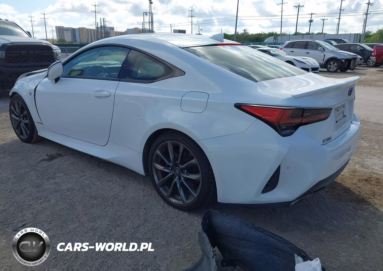 2021 Lexus Rc 300 F Sport VIN:JTHGA5BCXM5011398 - 3