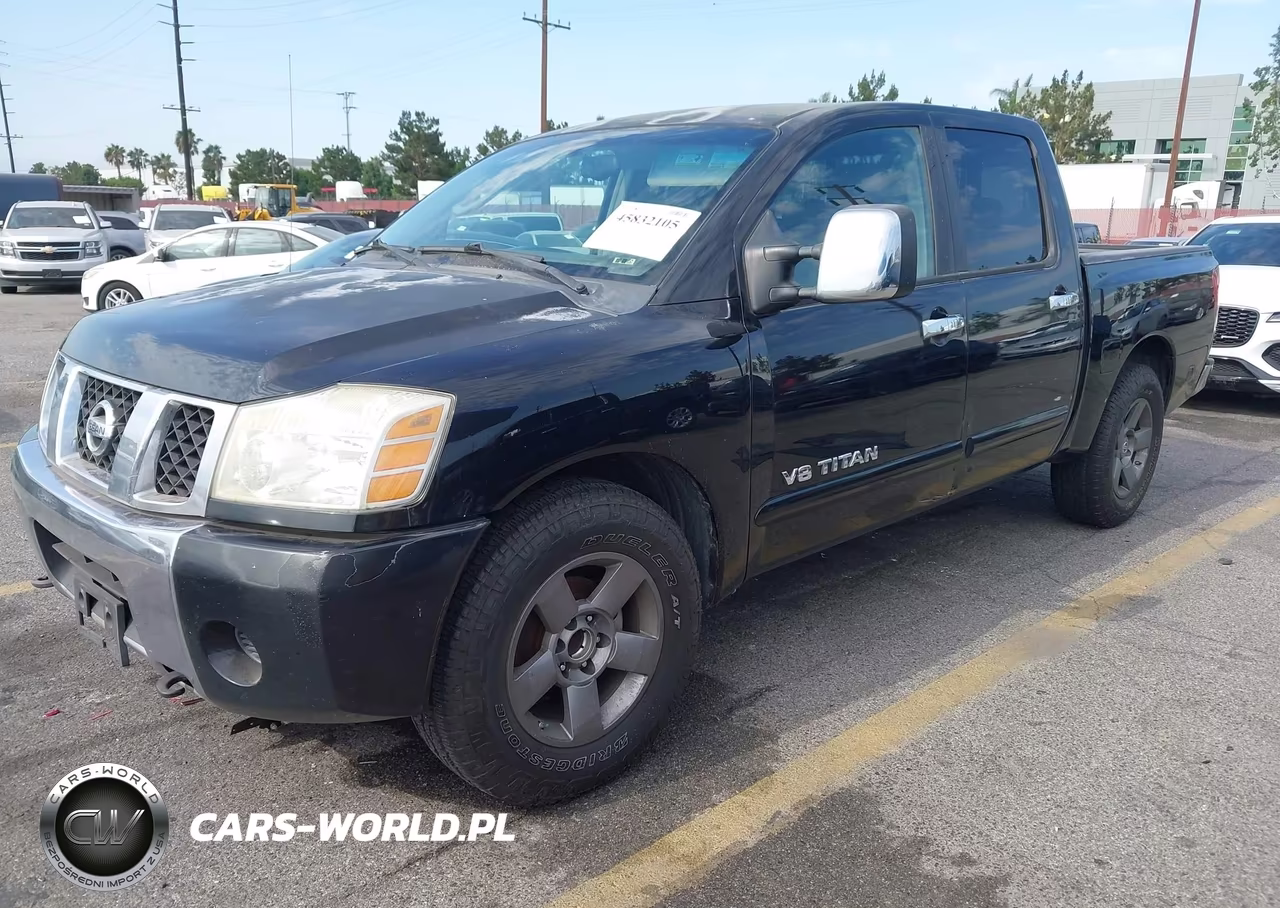 2005 Nissan Titan Se VIN:1N6AA07A95N506580 - 2
