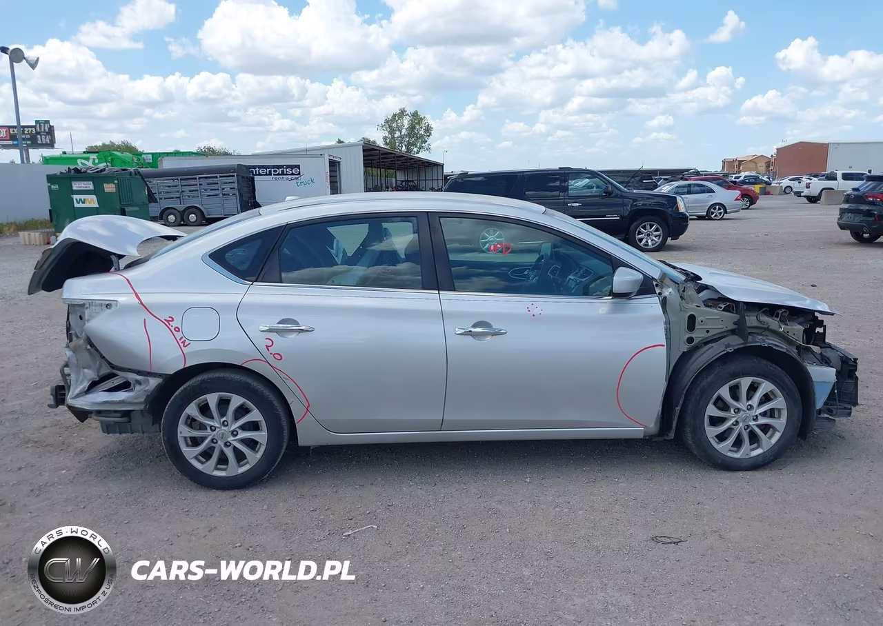 2019 Nissan Sentra Sv VIN:3N1AB7AP3KL606159 - 14