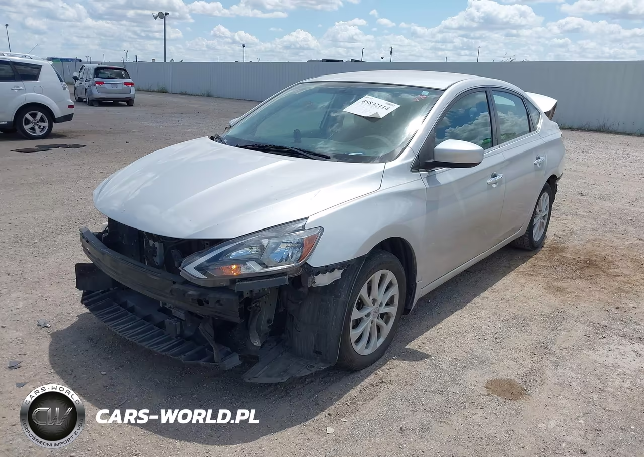 2019 Nissan Sentra Sv VIN:3N1AB7AP3KL606159 - 2