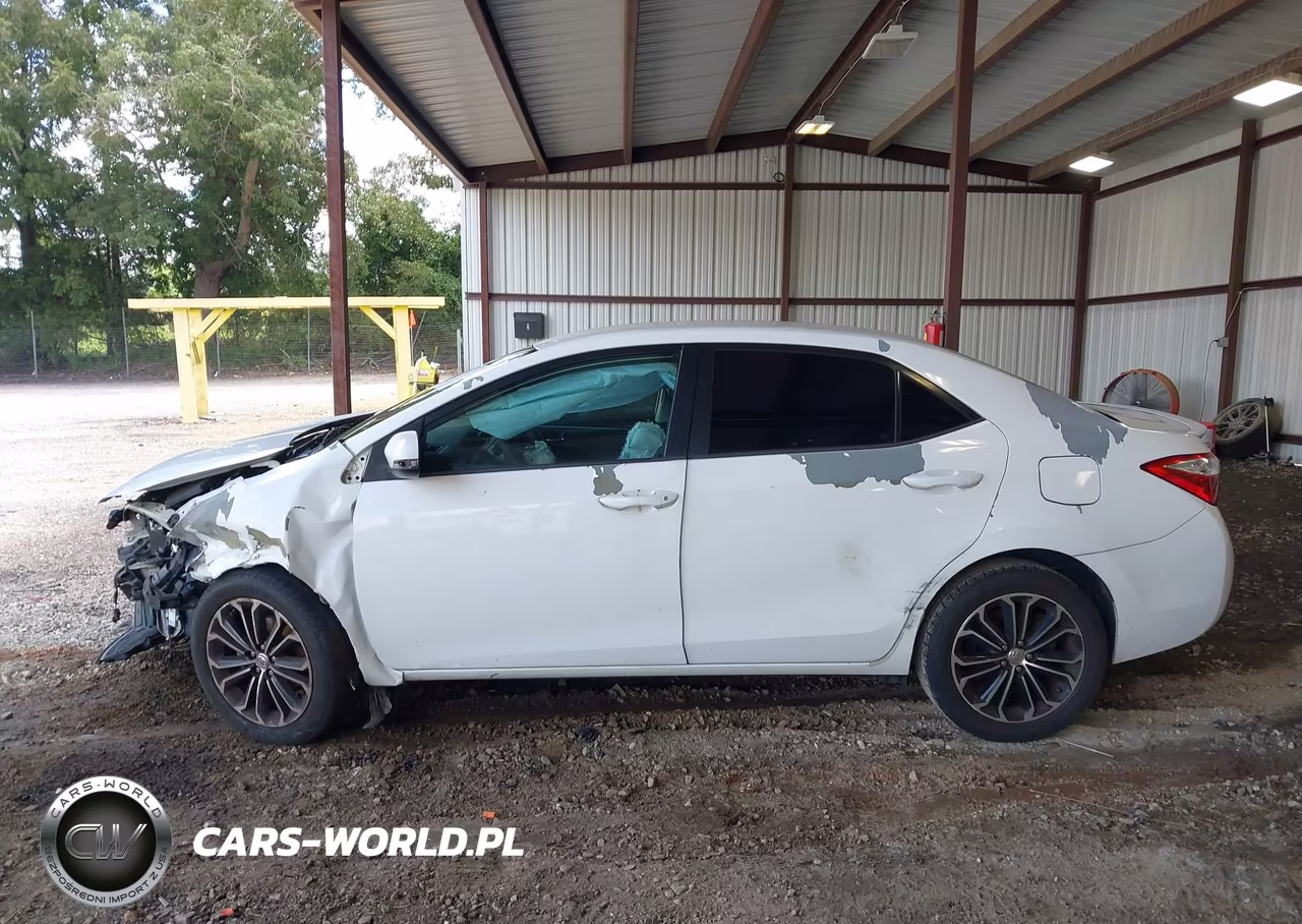 2016 Toyota Corolla S Plus VIN:5YFBURHEXGP411410 - 14