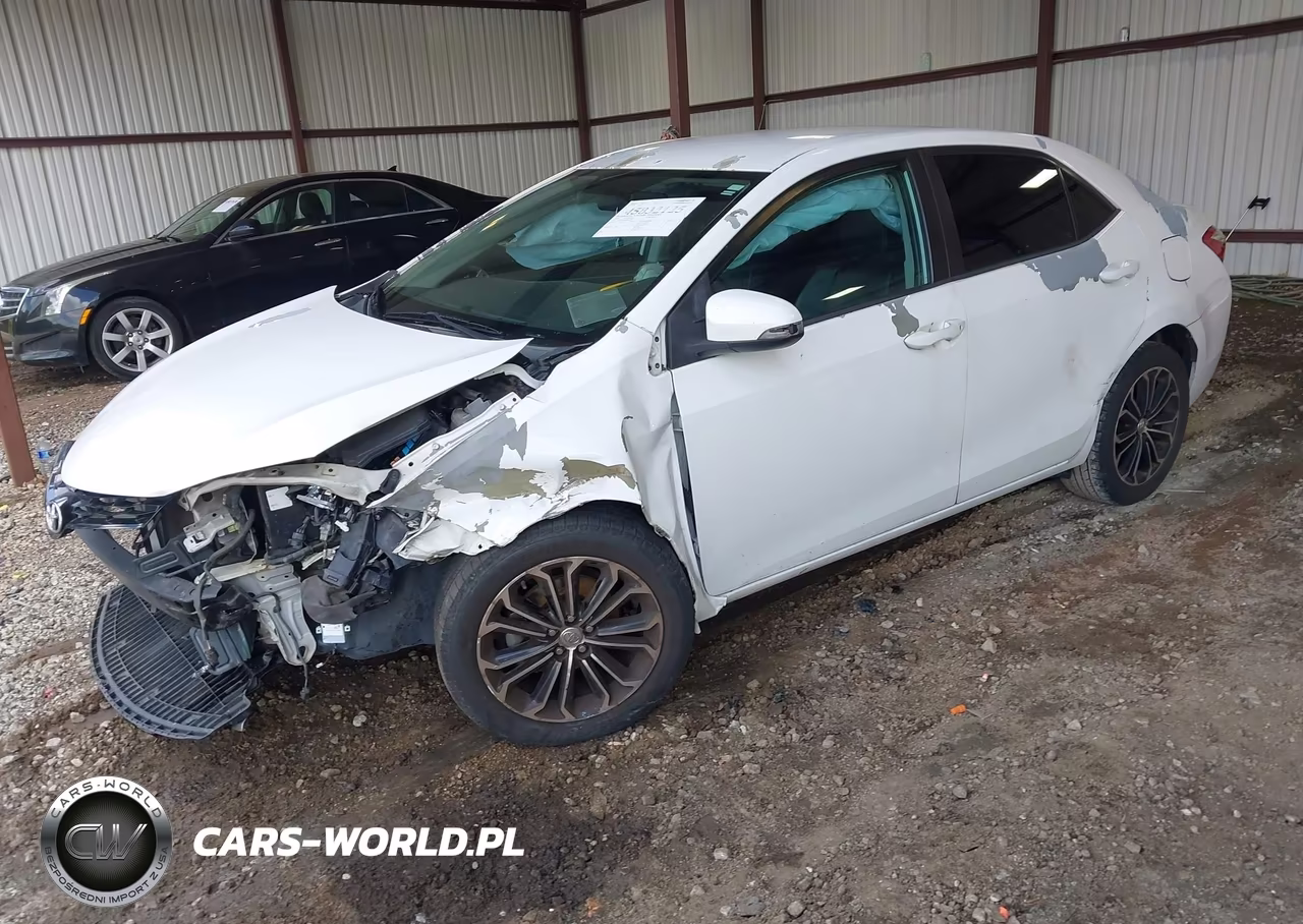 2016 Toyota Corolla S Plus VIN:5YFBURHEXGP411410 - 2