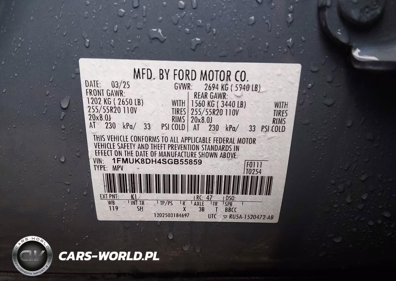 2025 Ford Explorer Active VIN:1FMUK8DH4SGB55859 - 9
