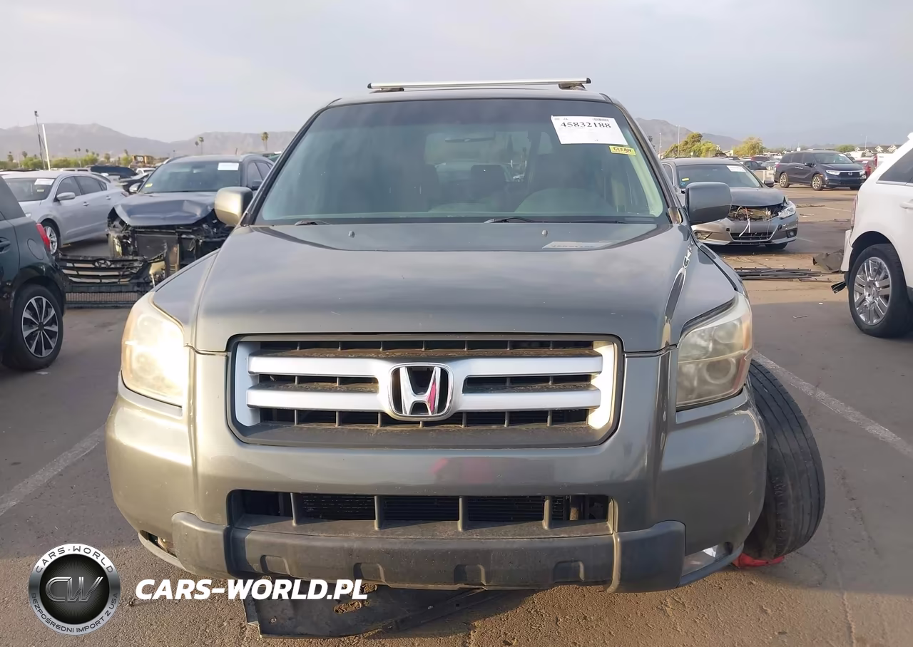 2007 Honda Pilot Ex-L VIN:5FNYF187X7B004321 - 12