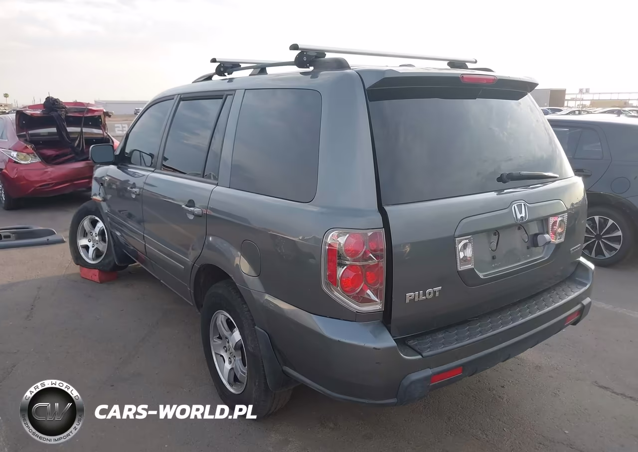 2007 Honda Pilot Ex-L VIN:5FNYF187X7B004321 - 3