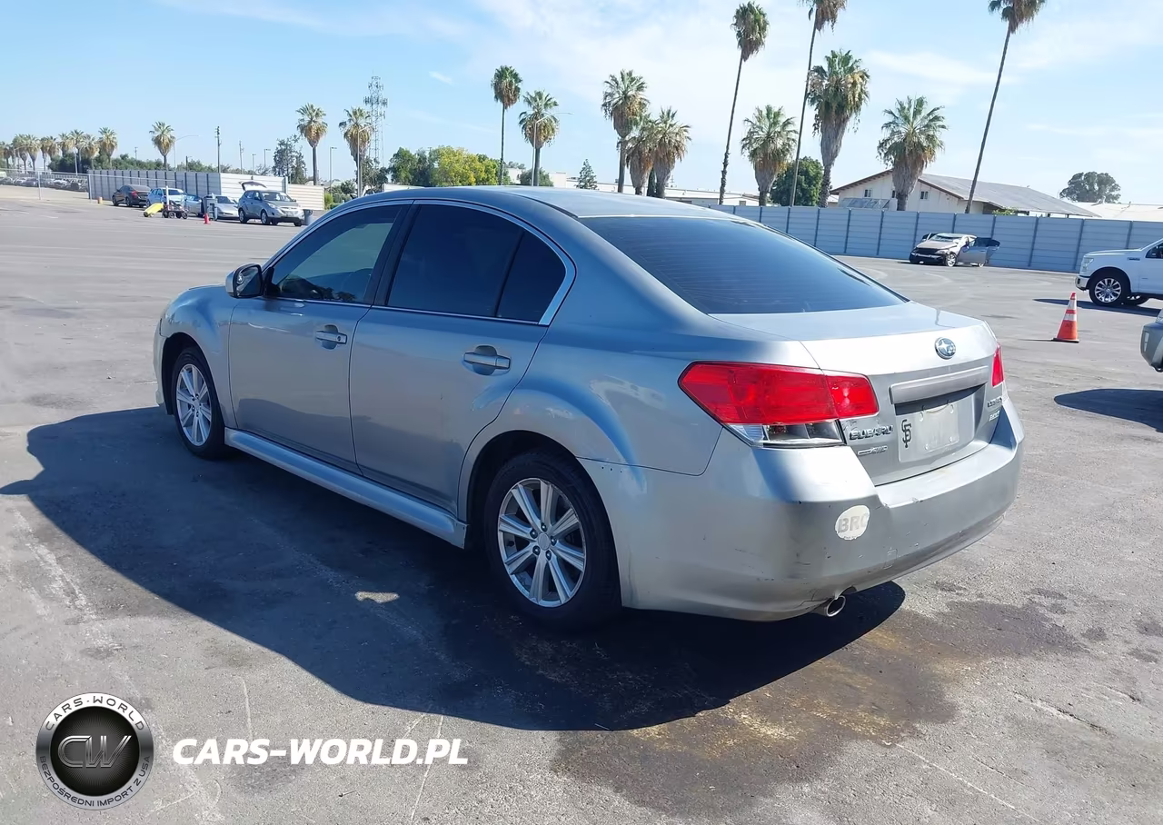 2011 Subaru Legacy 2.5I Premium VIN:4S3BMBB60B3220346 - 3