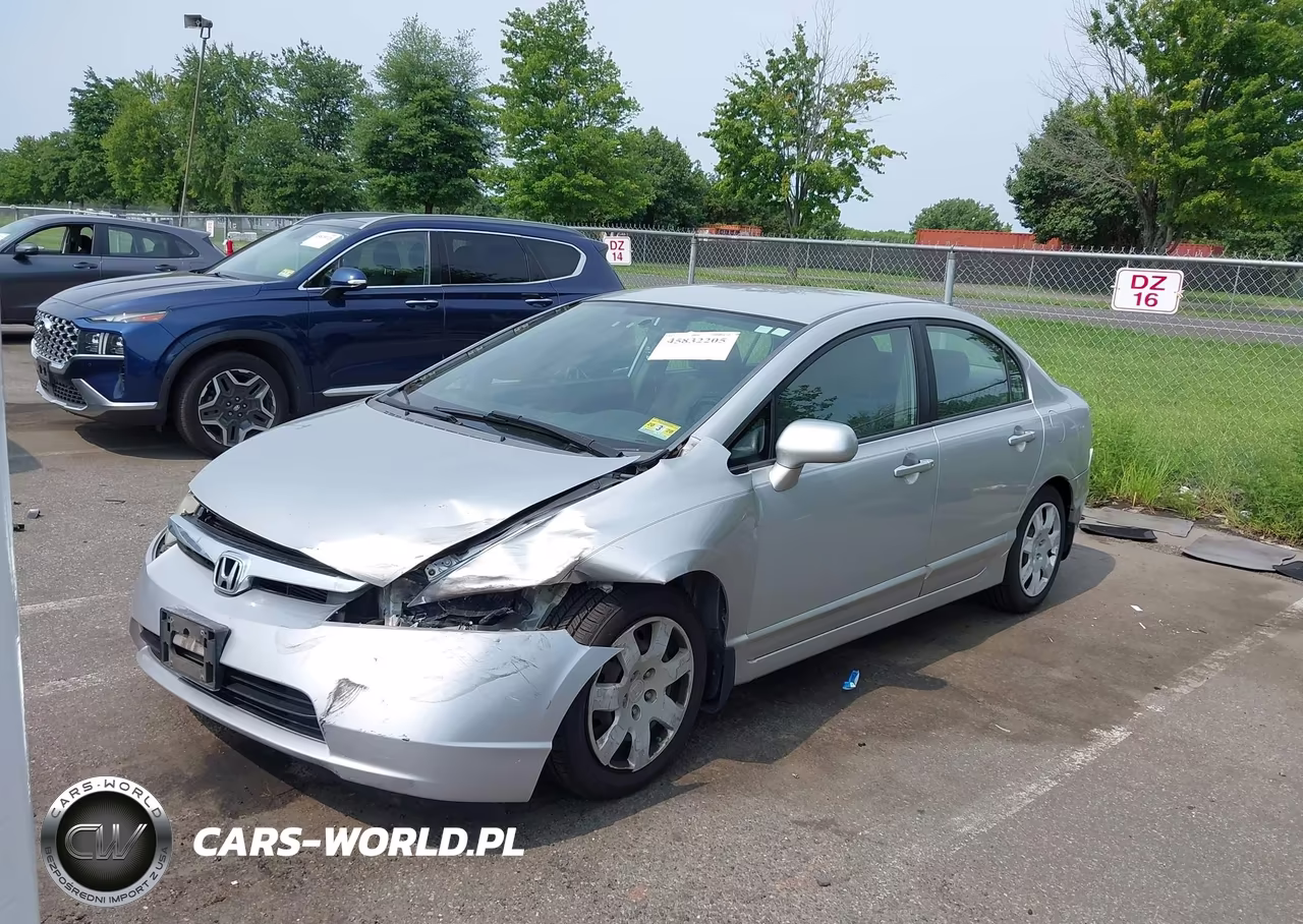 2007 Honda Civic Lx VIN:1HGFA16527L059335 - 2