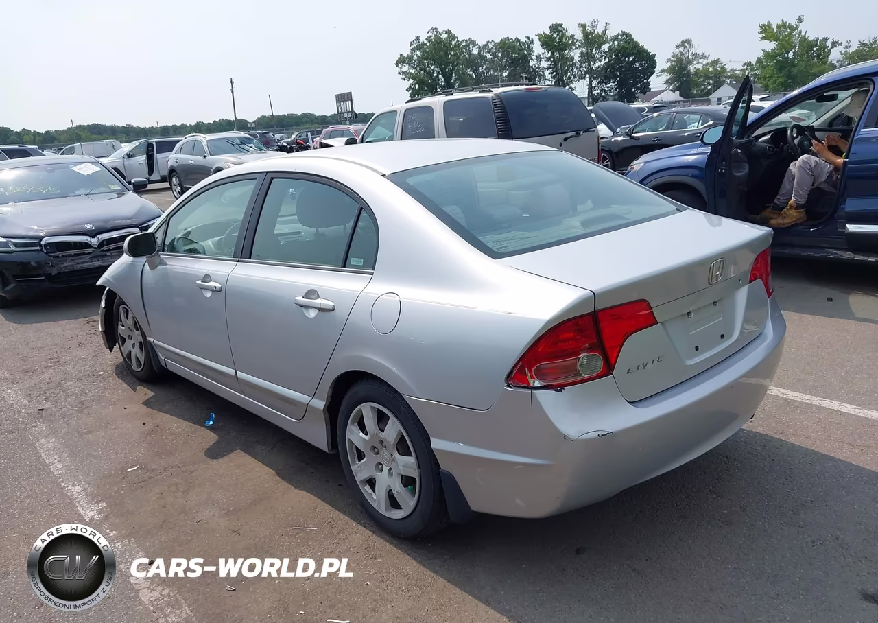 2007 Honda Civic Lx VIN:1HGFA16527L059335 - 3