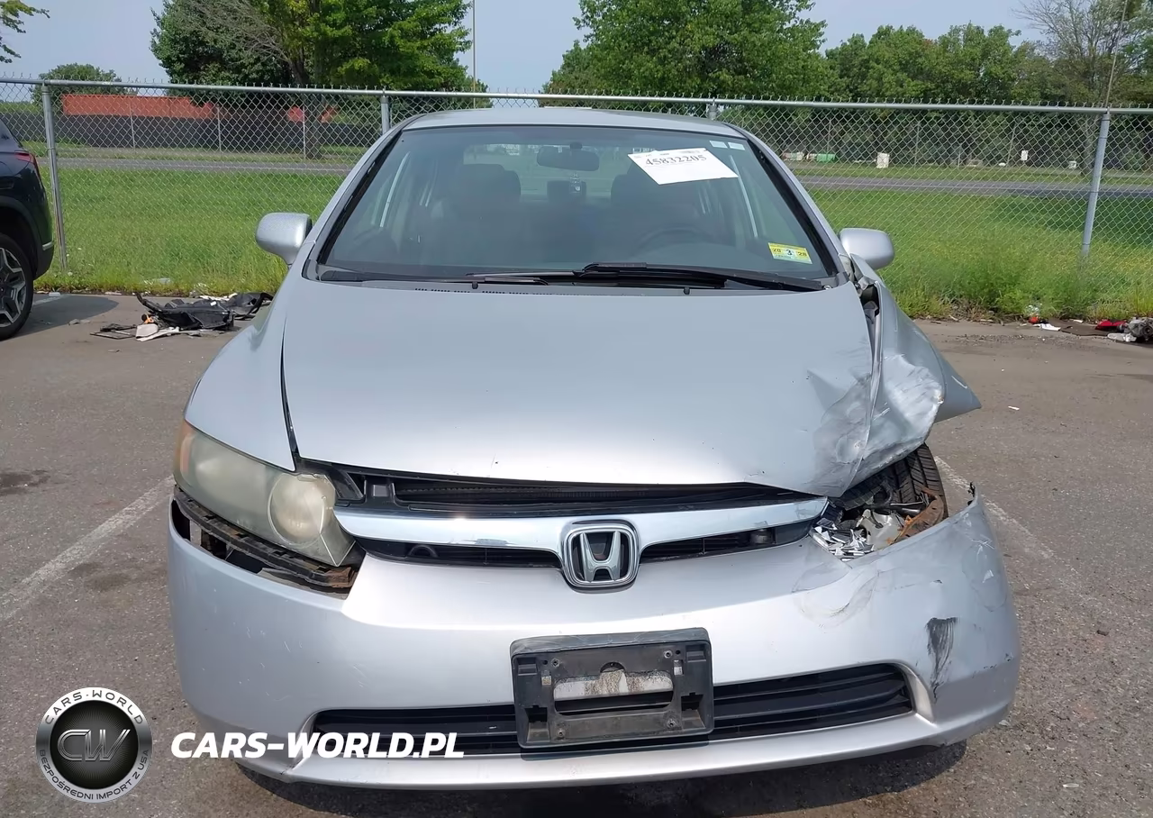 2007 Honda Civic Lx VIN:1HGFA16527L059335 - 6