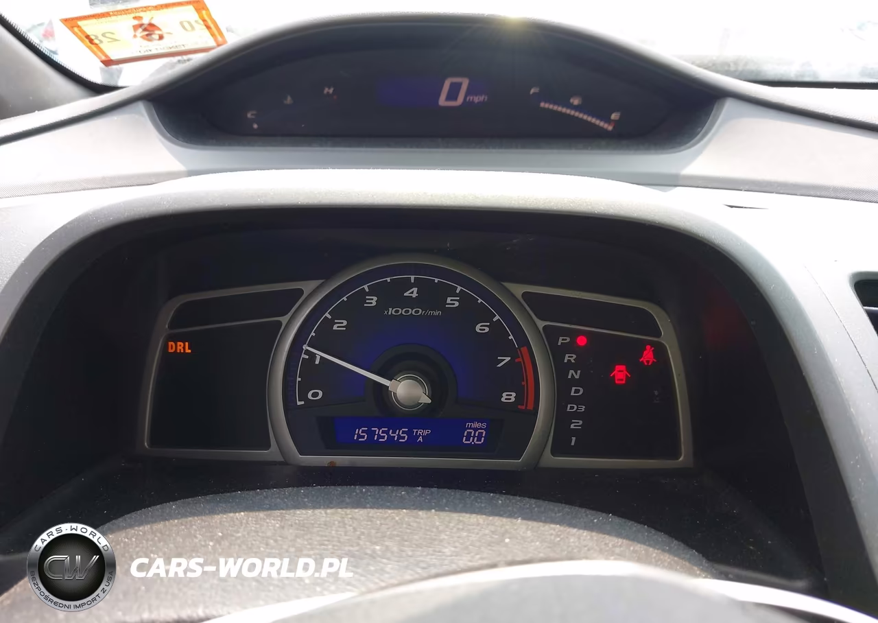 2007 Honda Civic Lx VIN:1HGFA16527L059335 - 7