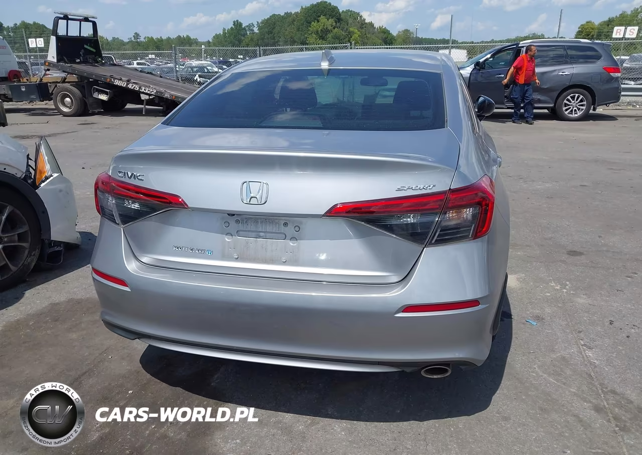 2022 Honda Civic Sport VIN:2HGFE2F54NH591710 - 16