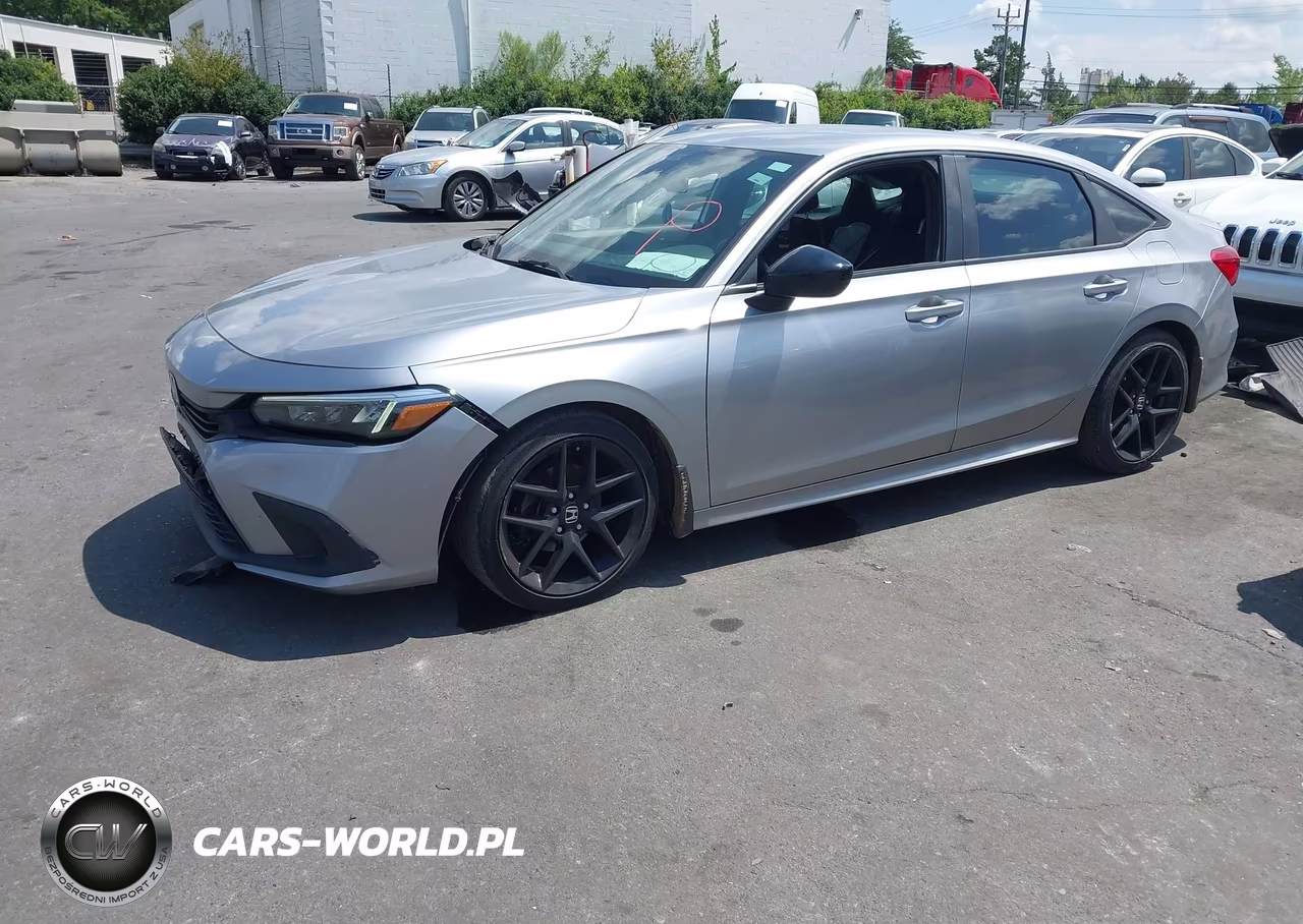 2022 Honda Civic Sport VIN:2HGFE2F54NH591710 - 2