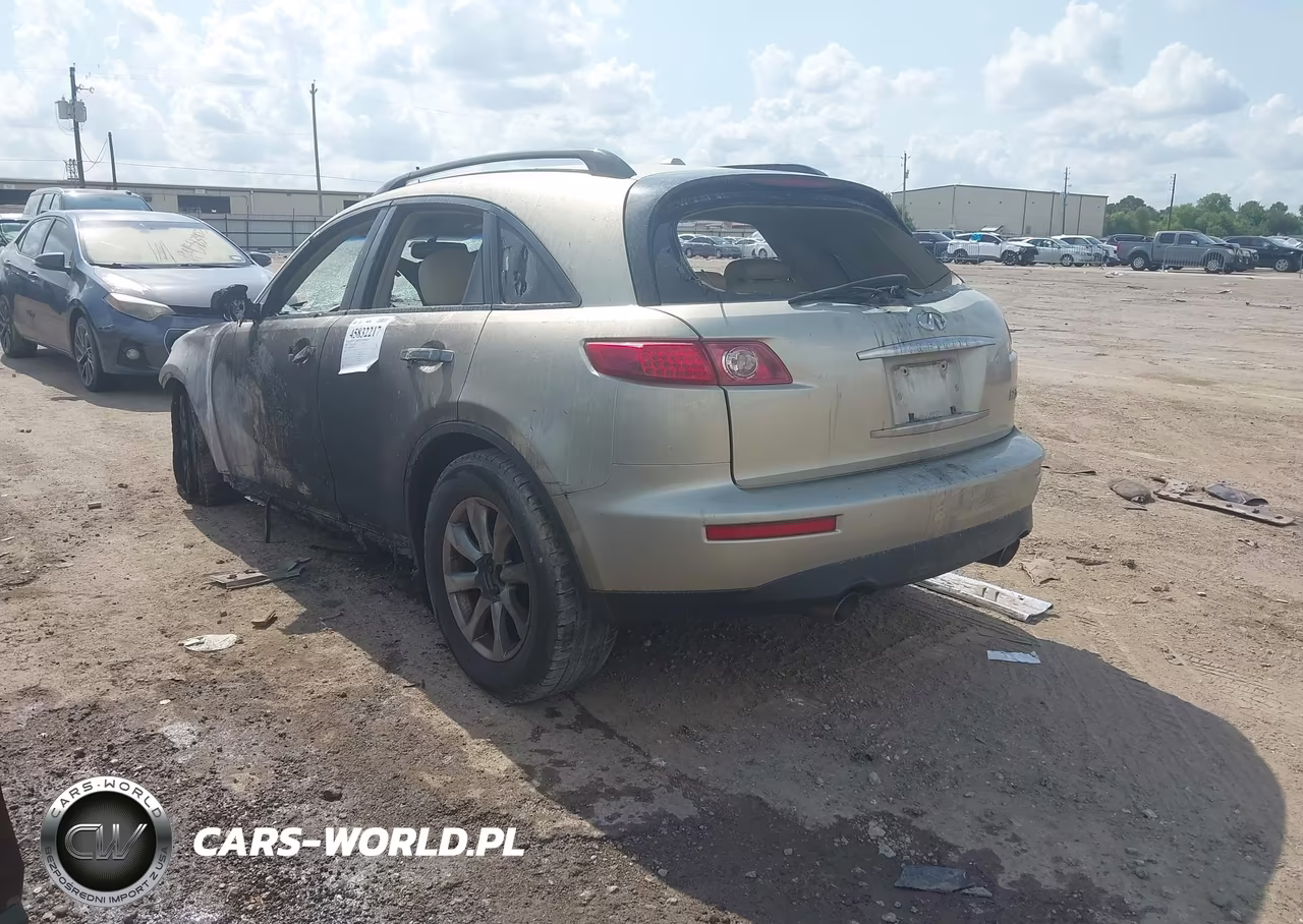2008 Infiniti Fx35 VIN:JNRAS08W78X209567 - 3