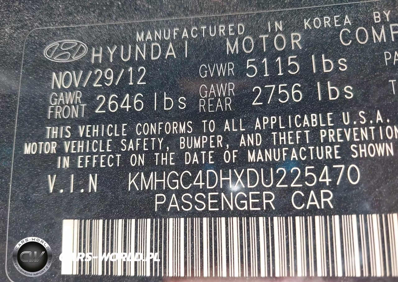 2013 Hyundai Genesis 5.0 R-Spec VIN:KMHGC4DHXDU225470 - 9