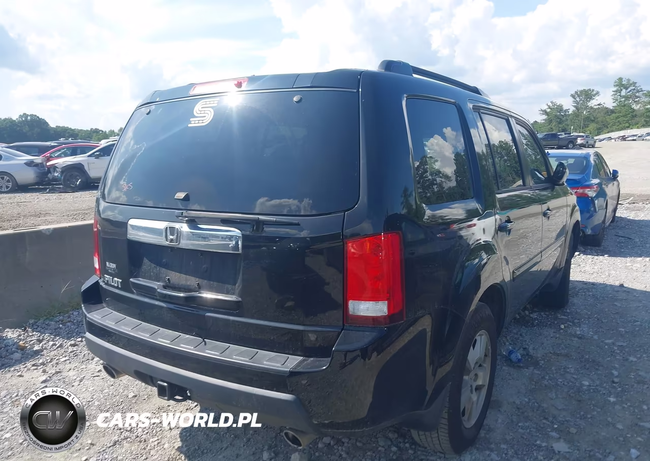 2011 Honda Pilot Ex-L VIN:5FNYF3H69BB034793 - 4