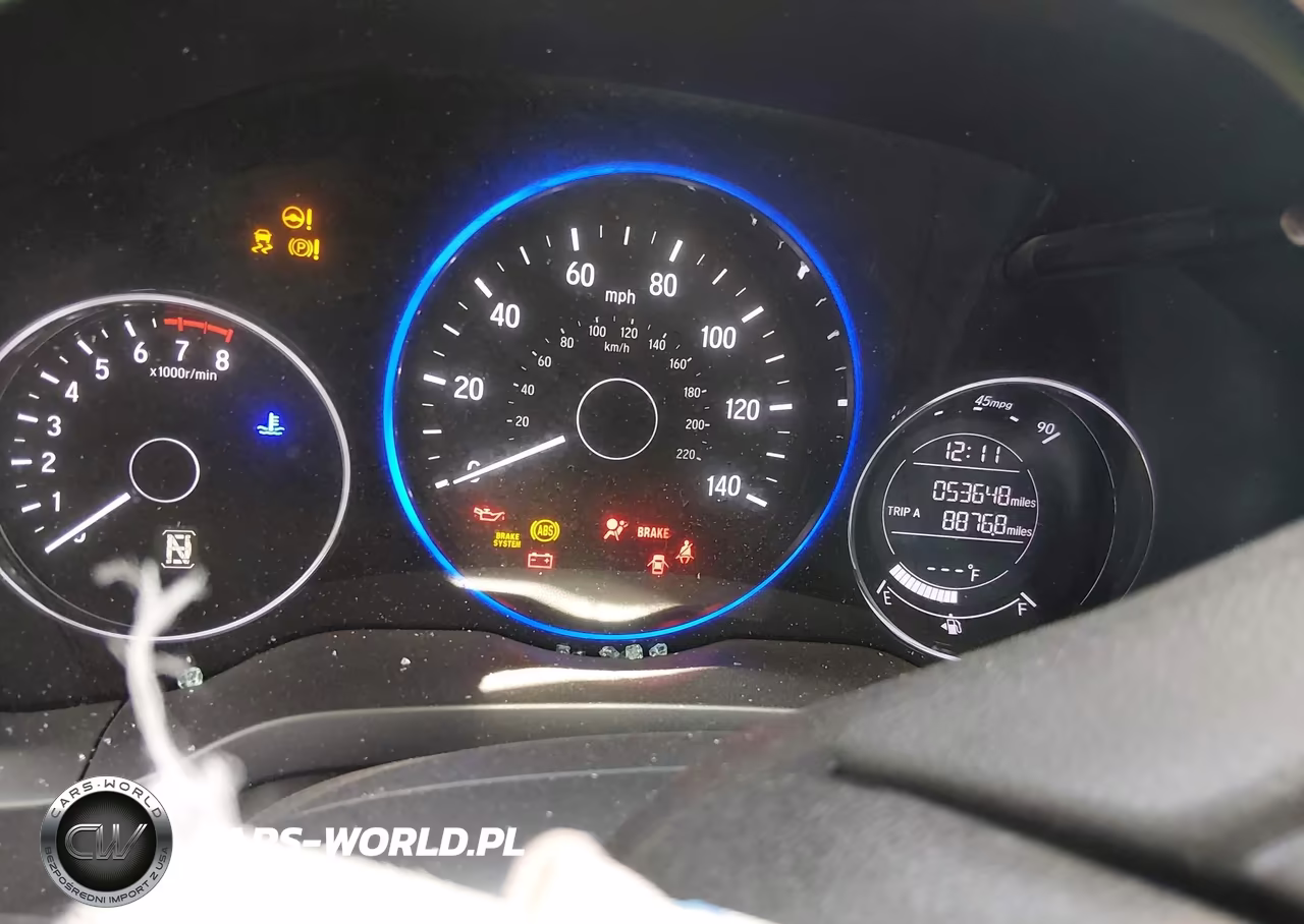 2022 Honda Hr-V Awd Lx VIN:3CZRU6H3XNM759198 - 7
