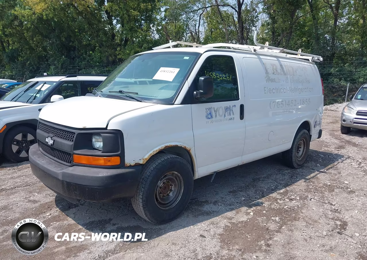2015 Chevrolet Express 2500 Work Van VIN:1GCWGFCF0F1283107 - 2