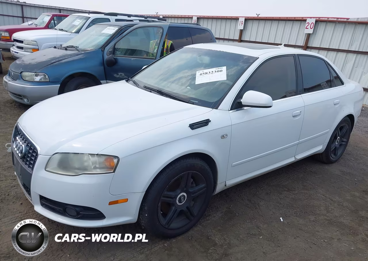 2008 Audi A4 2.0T VIN:WAUAF78E38A009340 - 2