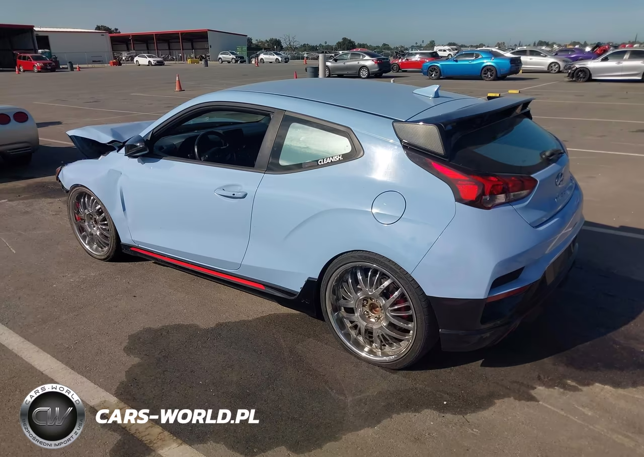 2020 Hyundai Veloster N VIN:KMHT36AH7LU004583 - 3