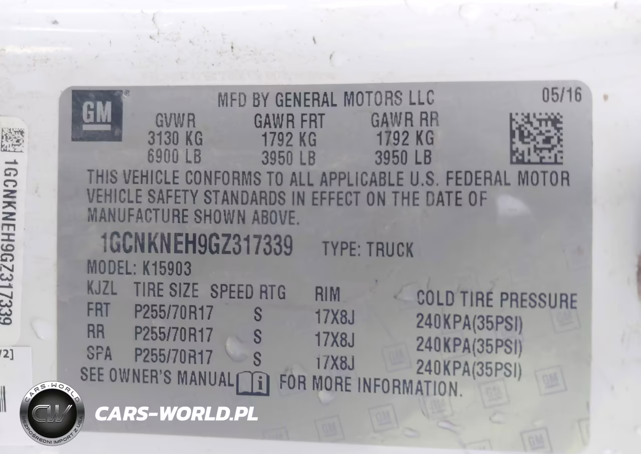 2016 Chevrolet Silverado 1500 Work Truck VIN:1GCNKNEH9GZ317339 - 9