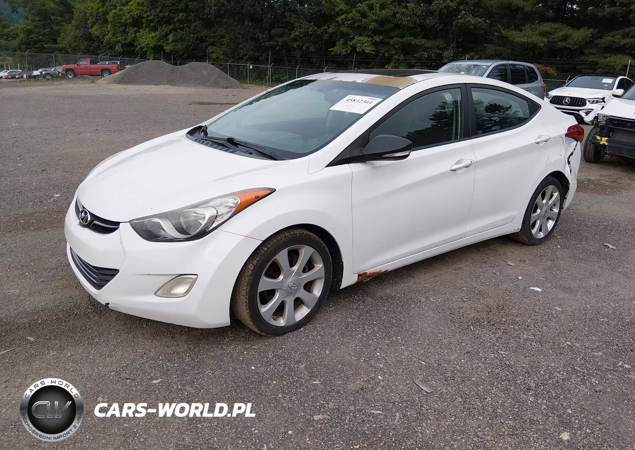 2012 Hyundai Elantra Limited VIN:5NPDH4AE6CH091276 - 2
