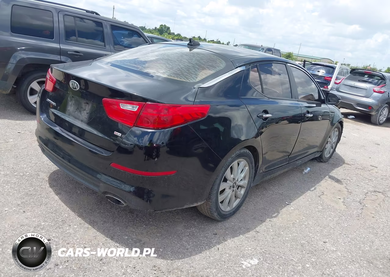 2015 Kia Optima Lx VIN:KNAGM4A70F5615243 - 4