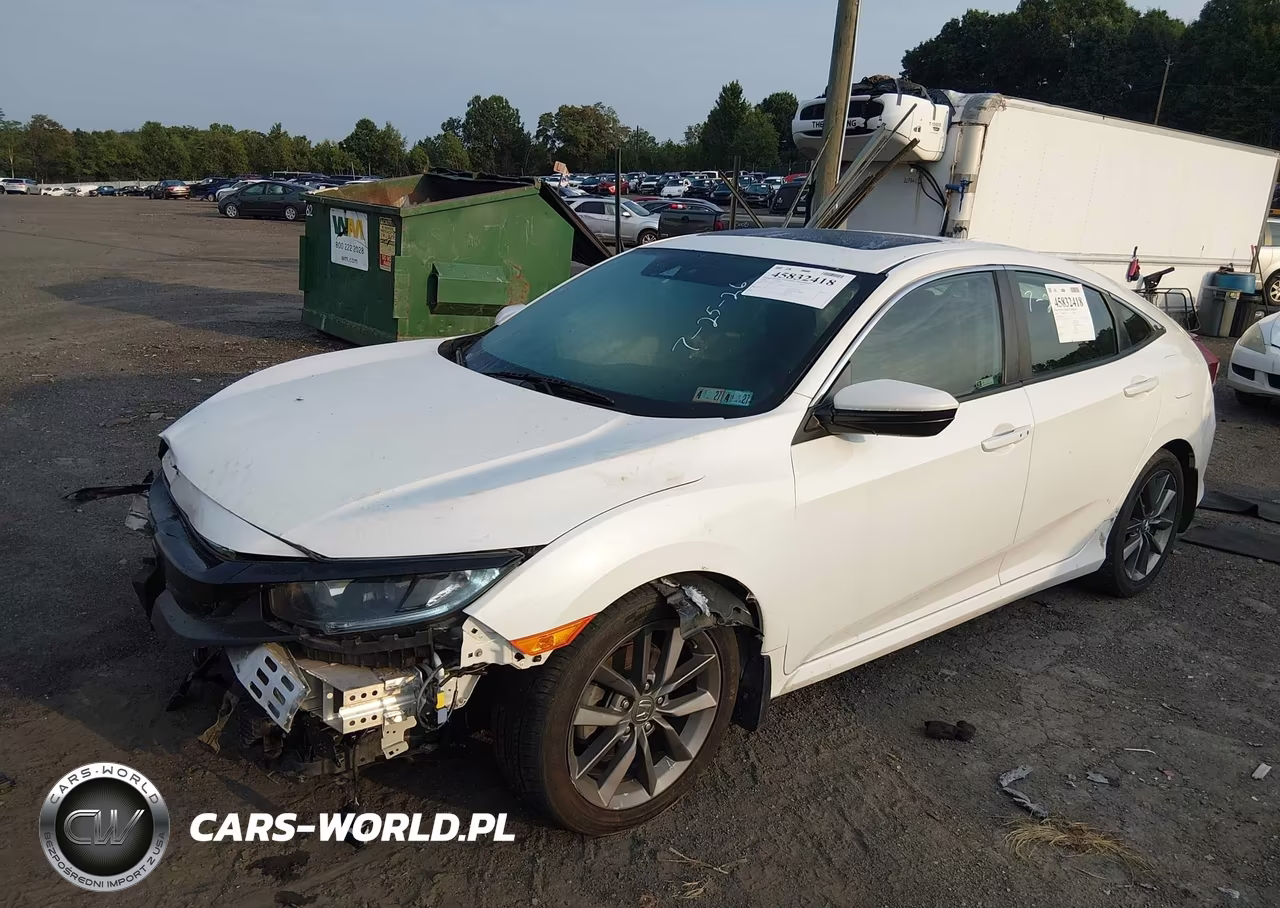 2020 Honda Civic Ex VIN:19XFC1F34LE213571 - 2